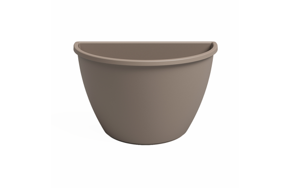 CAMPOCHEIO Vaso Algarve Parede 30cm Tortora Jardim