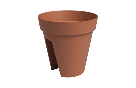 CAMPOCHEIO Vaso Capri Varanda 30cm Terracota Jardim